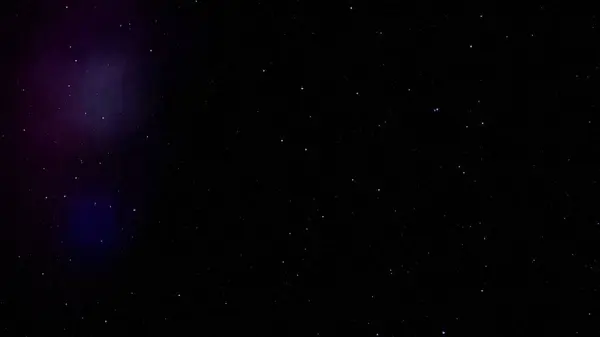 Abstrakte Fantasie Sternenhimmel Mit Einem Dunklen Aquamarin Weißen Nebel — Stockfoto