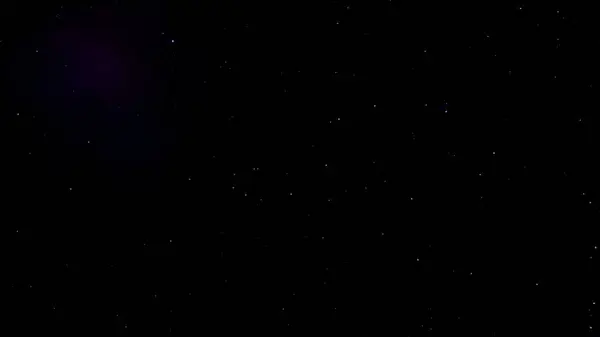 暗いアクアマリン ホワイト星雲と抽象ファンタジー星空 — ストック写真
