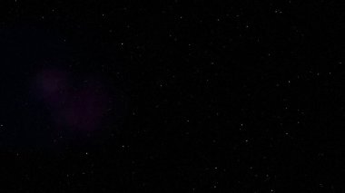 Aquamarine-White nebulasıyla soyut fantezi yıldızlı gece gökyüzü