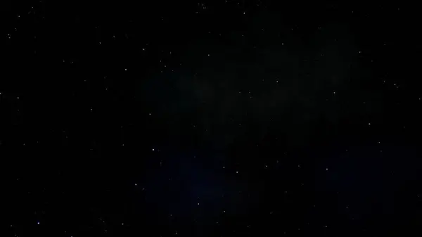 Aquamarine White Nebulasıyla Soyut Fantezi Yıldızlı Gece Gökyüzü — Stok fotoğraf
