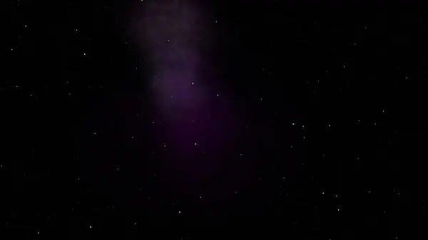 Абстрактное Фантастическое Звездное Ночное Небо Темной Аквамарино Белой Туманностью — стоковое фото