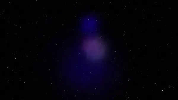 Abstrait Fantaisie Étoilé Ciel Nocturne Avec Une Nébuleuse Dentelle Violet — Photo
