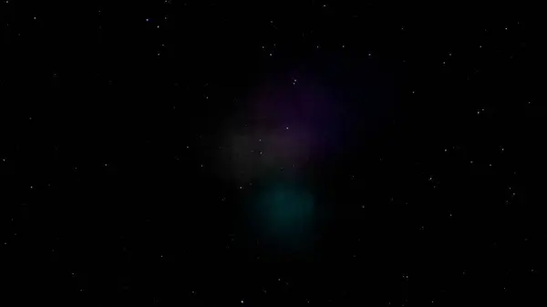 Αφηρημένη Φαντασία Έναστρο Νυχτερινό Ουρανό Ένα Σκούρο Ηλεκτρικό Νεφέλωμα Violet — Φωτογραφία Αρχείου