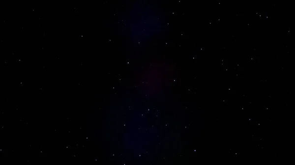 暗いコーンフラワーブルーローズ星雲と抽象ファンタジー星空 — ストック写真