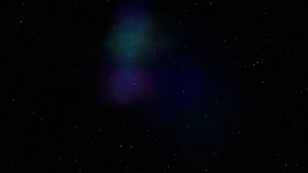 Красивое Ночное Небо Звездами Пространством — стоковое фото