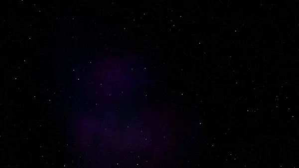 Gyönyörű Éjszakai Égbolt Csillagokkal Térrel — Stock Fotó