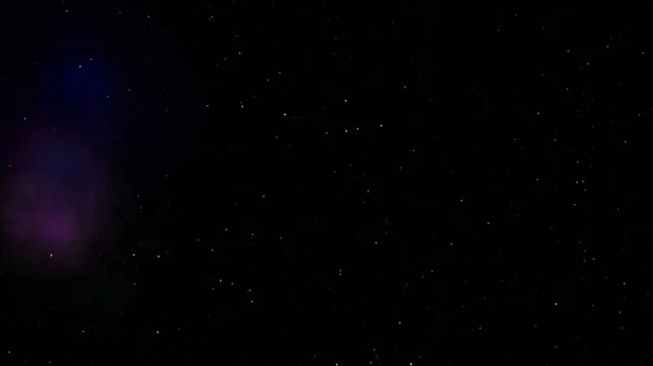 Hermoso Cielo Nocturno Con Estrellas Espacio Para Texto —  Fotos de Stock