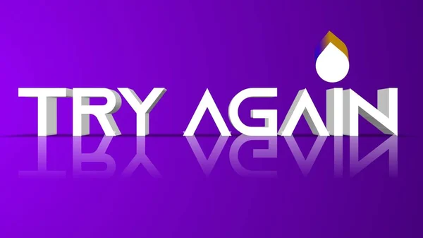 vector illustration of a neon sign with a glowing pattern on a purple background
