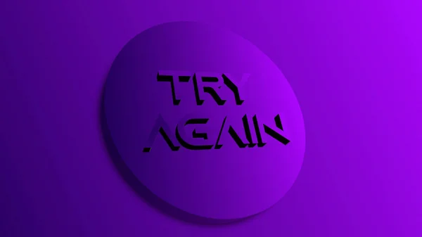 text button on a pink background.
