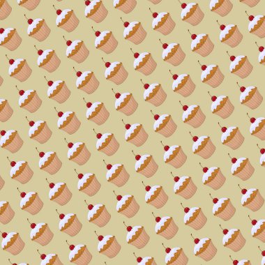 abstract Geometric Cup Cake Pattern Shape colourful,  textile and fashion, texture background