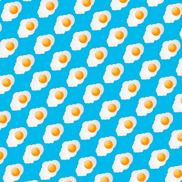 Abstract Geometric Chicken Eggs Pattern Shape Colourful Textile Fashion Texture — Foto Stock