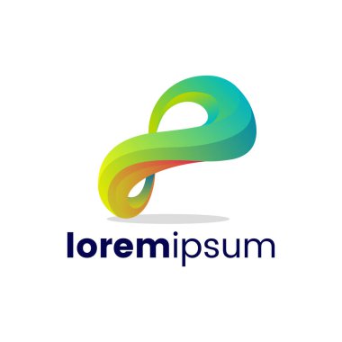 3D Modern Infinity Logo Template