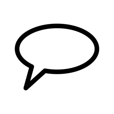 Illustration Vector Graphic of Bubble Speech icon