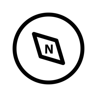 Illustration Vector Graphic of Compass icon