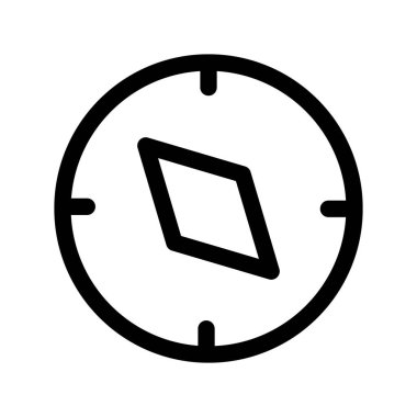 Illustration Vector Graphic of Compass icon