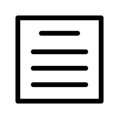 Illustration Vector Graphic of Document icon