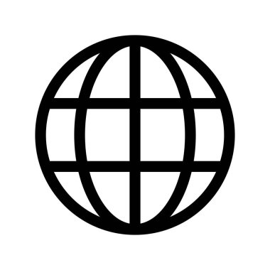 Illustration Vector Graphic of Globe icon