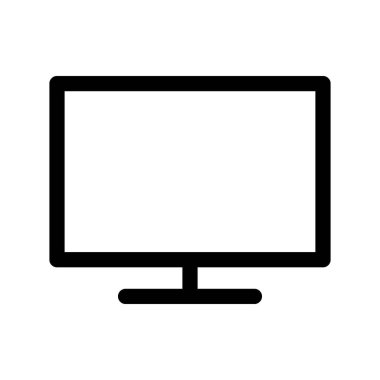 Illustration Vector Graphic of Monitor icon