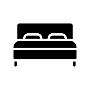 Illustration Vector Graphic of Bed icon