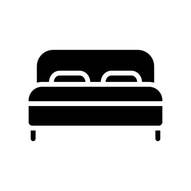 Illustration Vector Graphic of Bed icon