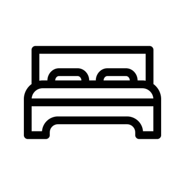 Illustration Vector Graphic of Bed icon