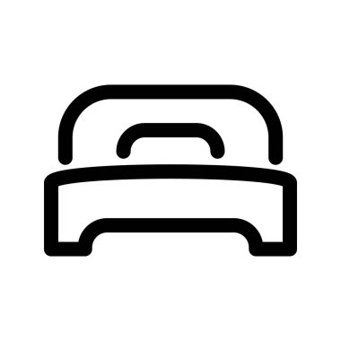 Illustration Vector Graphic of Bed icon