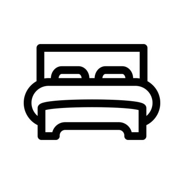 Illustration Vector Graphic of Bed icon