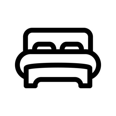Illustration Vector Graphic of Bed icon
