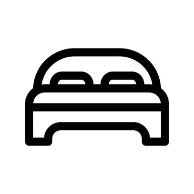 Illustration Vector Graphic of Bed icon