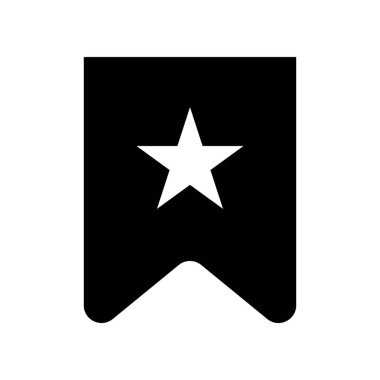 Illustration Vector Graphic of bookmark icon