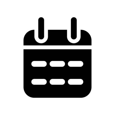Takvim simgesinin Çizim Vektörü grafiği. Ajandaya uygun, unutmayın, uygulama, hatırlatma vs..