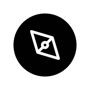 Illustration Vector Graphic of compass icon
