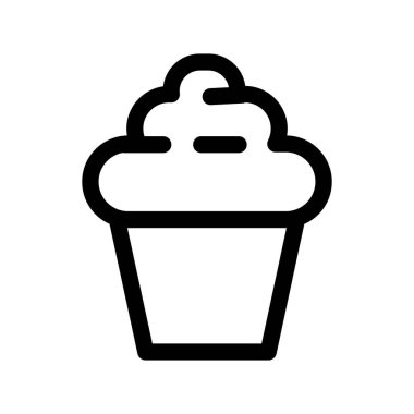 Illustration Vector Graphic of Cupcake icon