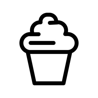Illustration Vector Graphic of Cupcake icon