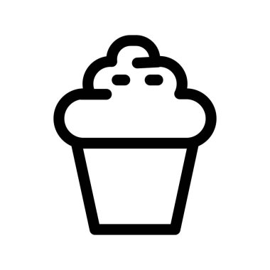 Illustration Vector Graphic of Cupcake icon