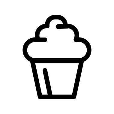 Illustration Vector Graphic of Cupcake icon