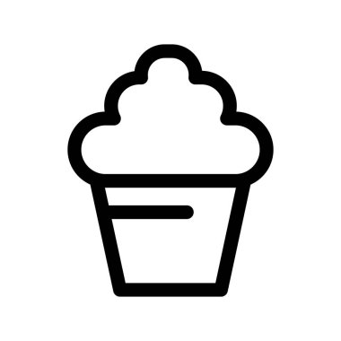 Illustration Vector Graphic of Cupcake icon