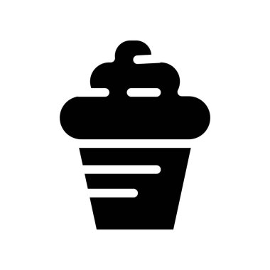 Illustration Vector Graphic of Cupcake icon