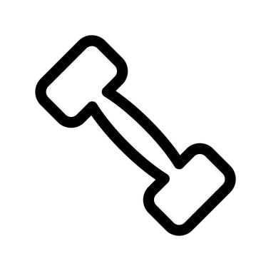 Dambıl simgesinin İllüstrasyon Vektörü grafiği