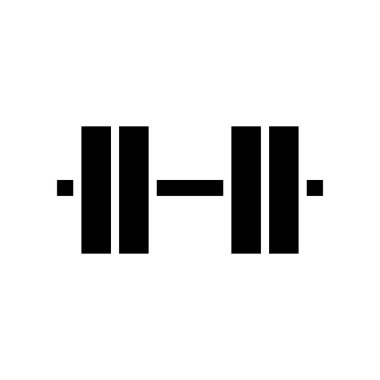 Dambıl simgesinin İllüstrasyon Vektörü grafiği