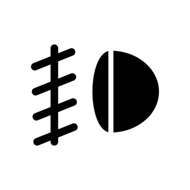 Illustration Vector Graphic of fog lamp icon