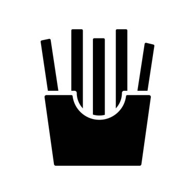 Illustration Vector Graphic of french fries icon