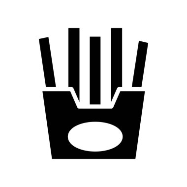 Illustration Vector Graphic of french fries icon