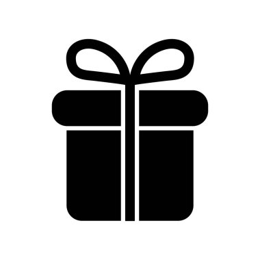 gift icon, logo design template