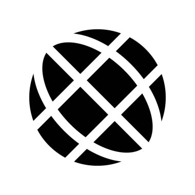 Illustration Vector graphic of globe icon