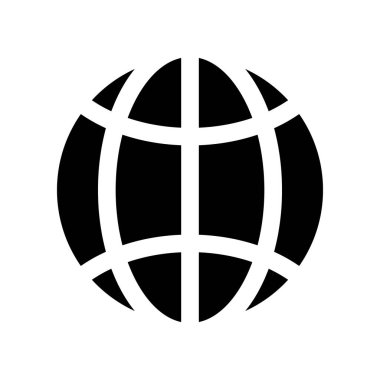 Illustration Vector graphic of globe icon