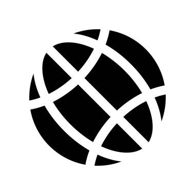 Illustration Vector graphic of globe icon