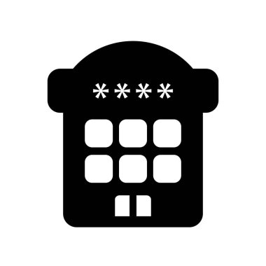 Illustration Vector Graphic of Hotel icon