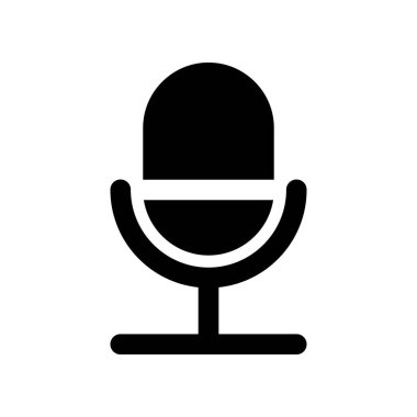 Illustration Vector Graphic of Microphone icon