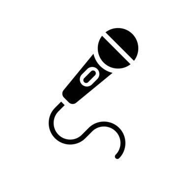 Illustration Vector Graphic of Microphone icon